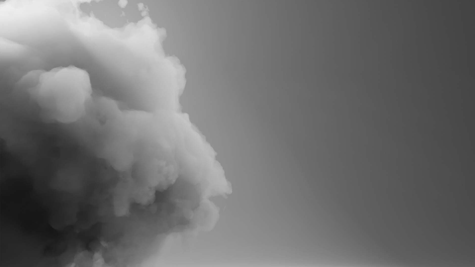 gray clouds