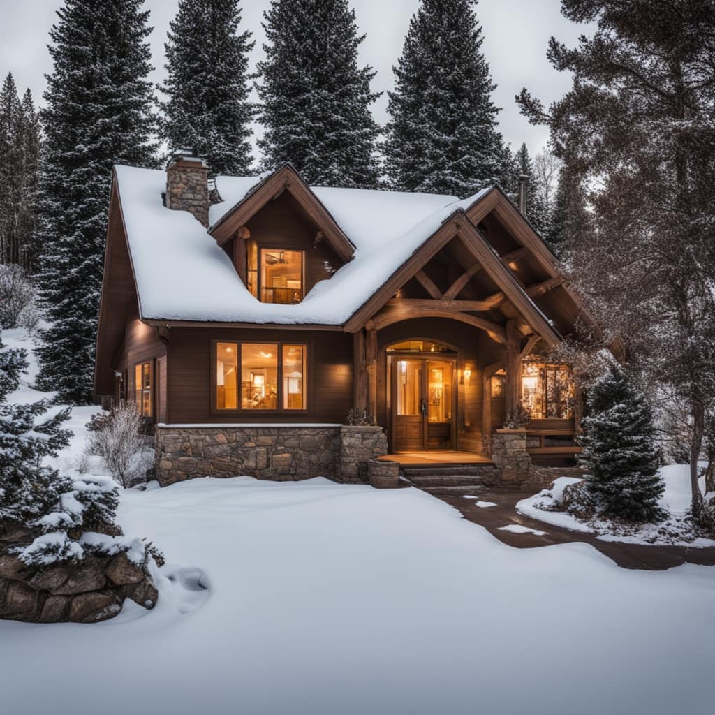 An image of a vacant house from Brighton Utah. Friendly Homebuyers buys vacant properties even if they are in disrepair.
