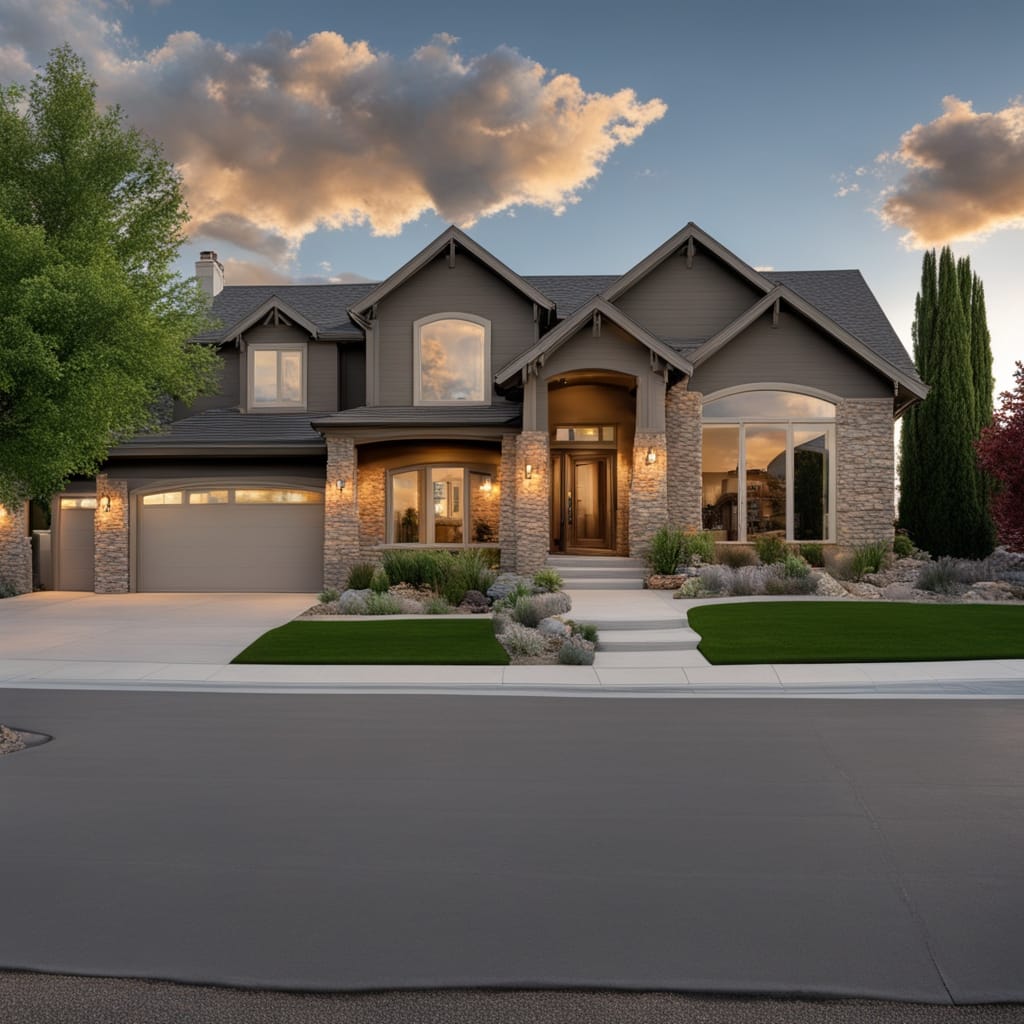 An image of a vacant house from Draper Utah. Friendly Homebuyers buys vacant properties even if they are in disrepair.