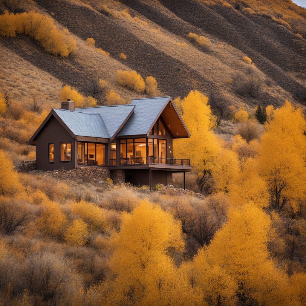 An image of a vacant house from Emigration Canyon Utah. Friendly Homebuyers buys vacant properties even if they are in disrepair.