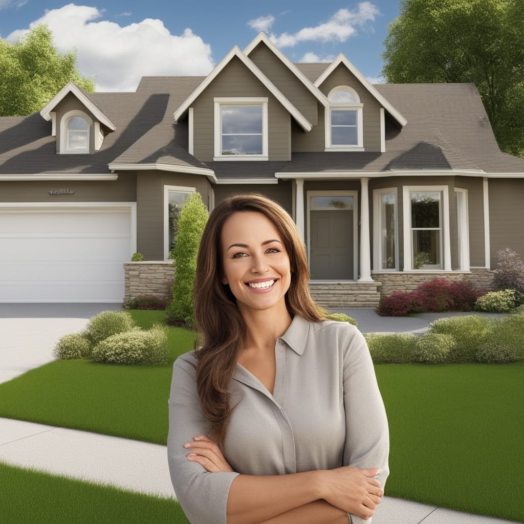 An image of a customer standing in front of an inherited house from South Salt Lake City Utah that they just sold fast for cash to Friendly Homebuyers.