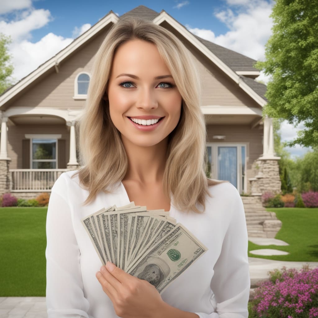 An image of a customer standing in front of an inherited house from Taylorsville Utah that they just sold fast for cash to Friendly Homebuyers.