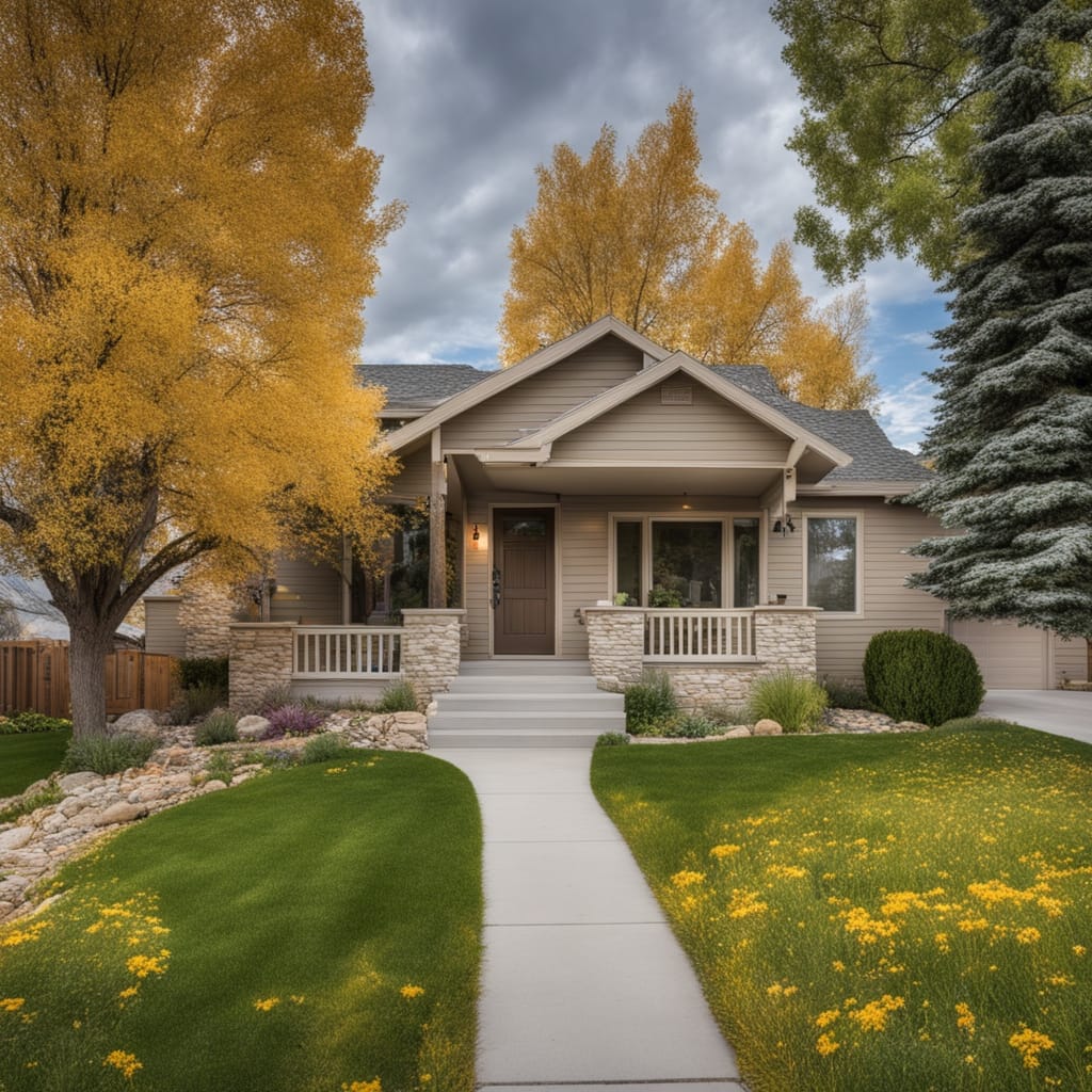 An image of a vacant house from Midvale Utah. Friendly Homebuyers buys vacant properties even if they are in disrepair.