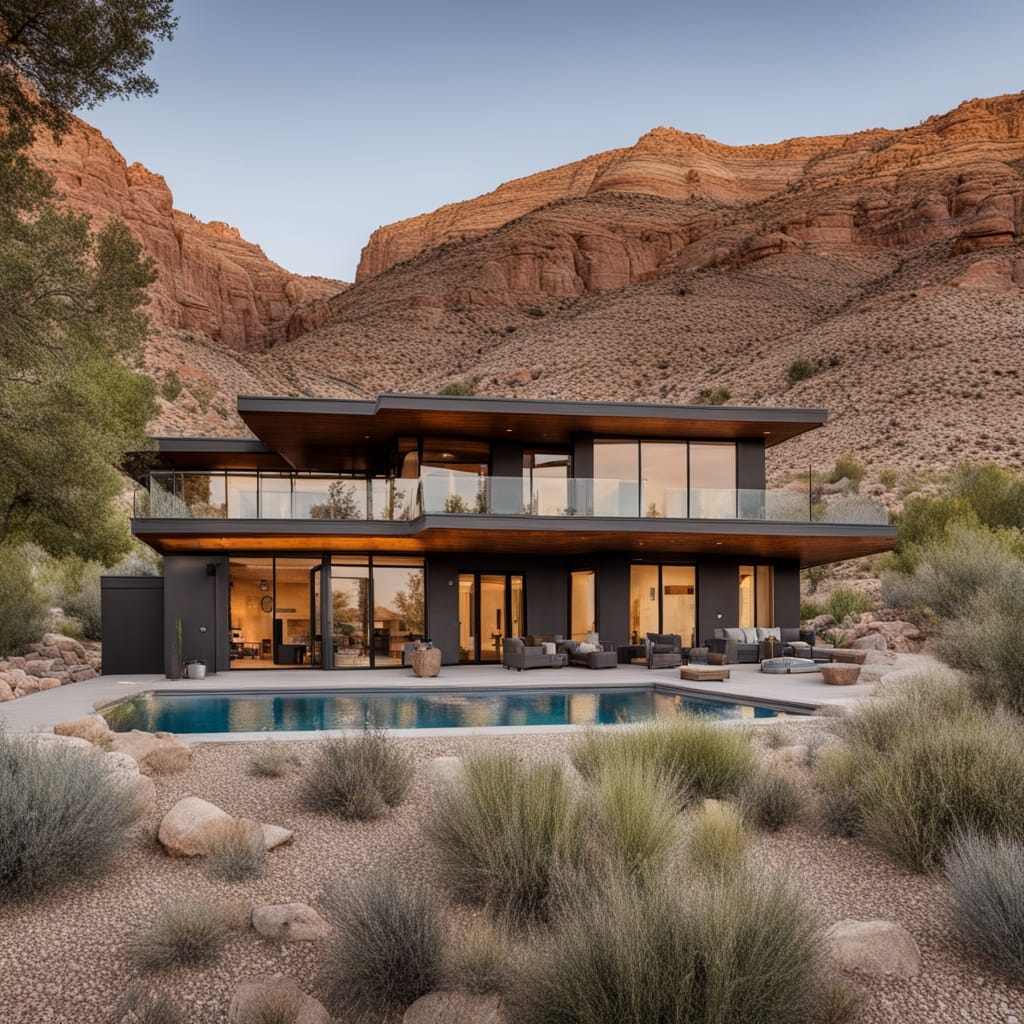An image of a vacant house from Parley's Canyon Utah. Friendly Homebuyers buys vacant properties even if they are in disrepair.