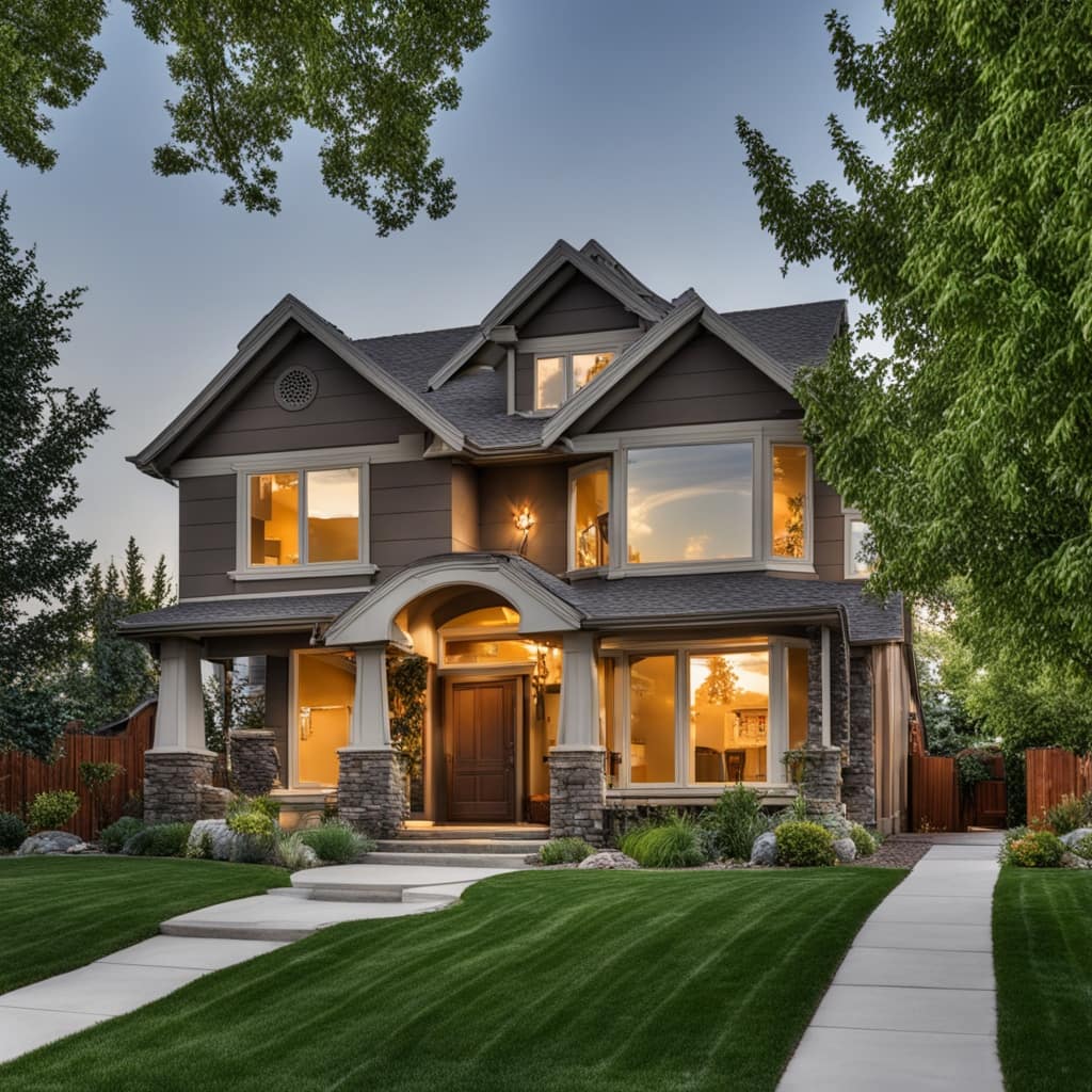 An image of a vacant house from Salt Lake County Utah. Friendly Homebuyers buys vacant properties even if they are in disrepair.
